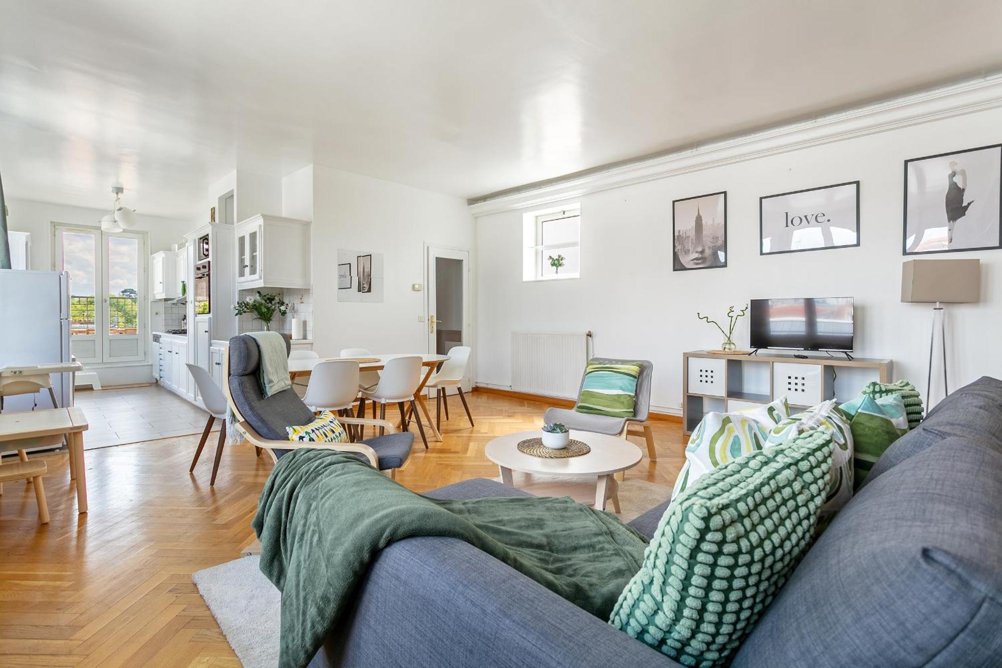 Appartement Parisian Penthouse With Large Terrasse à Pierrefitte-sur-Seine Extérieur photo