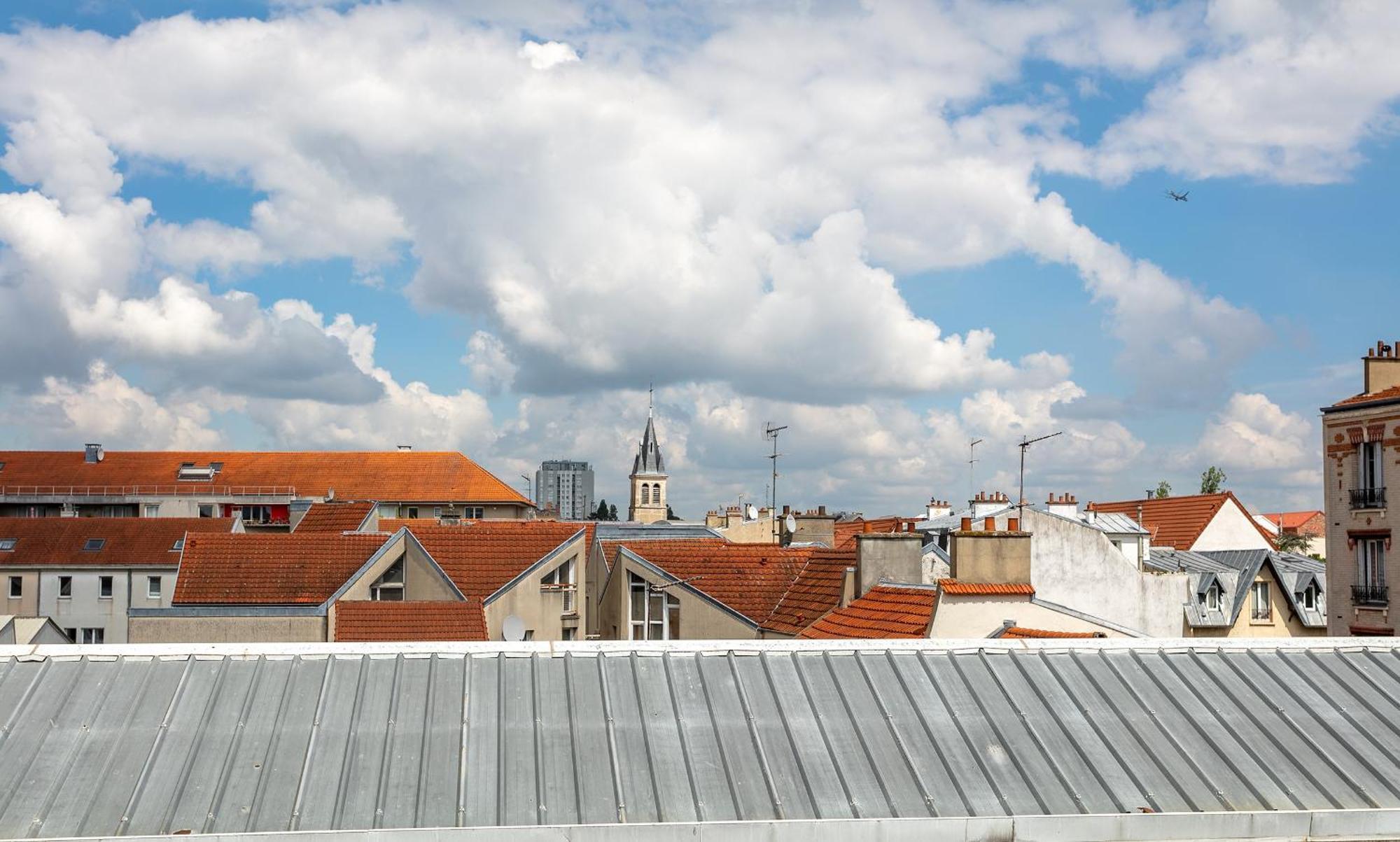 Appartement Parisian Penthouse With Large Terrasse à Pierrefitte-sur-Seine Extérieur photo