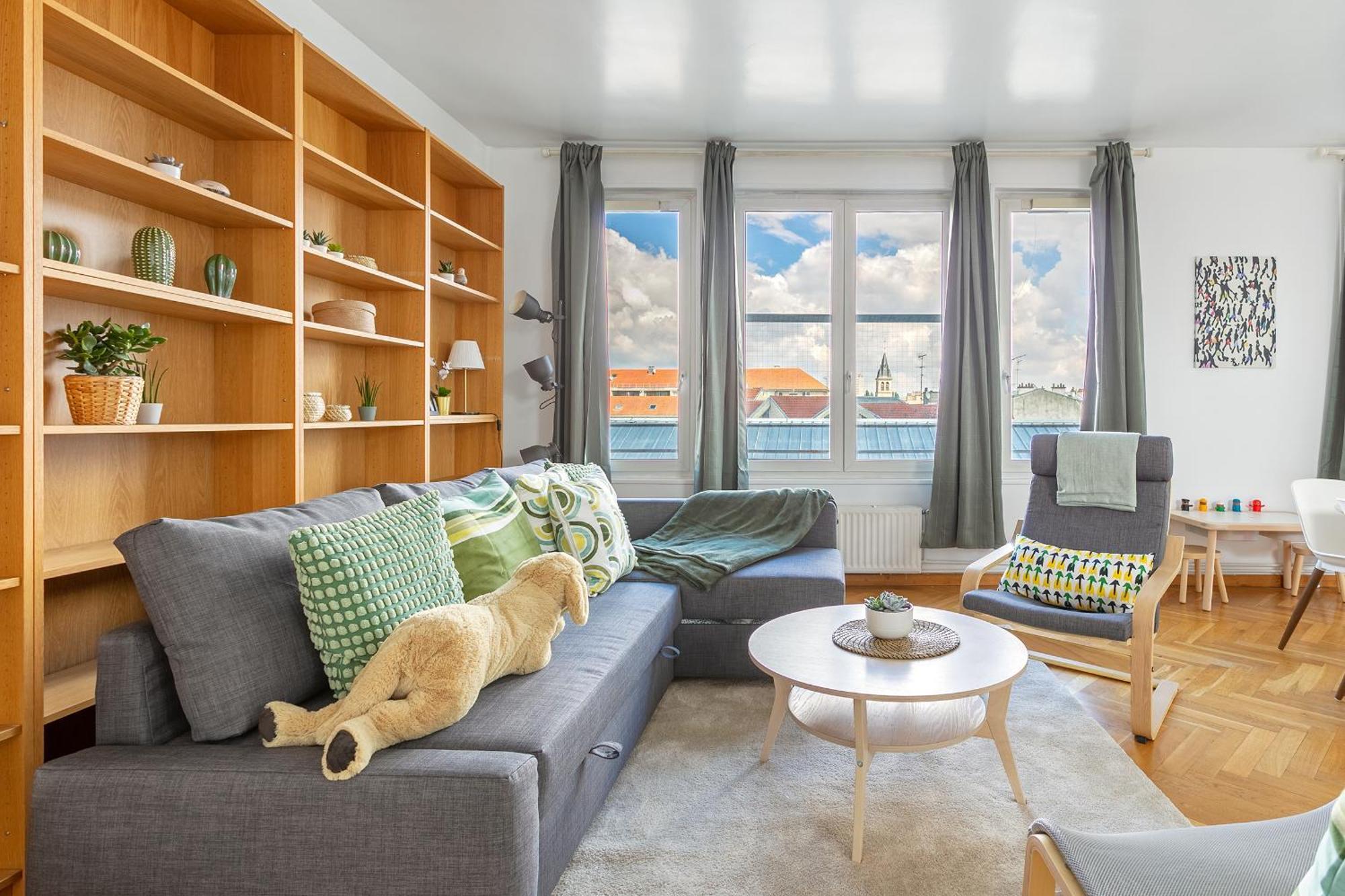 Appartement Parisian Penthouse With Large Terrasse à Pierrefitte-sur-Seine Extérieur photo